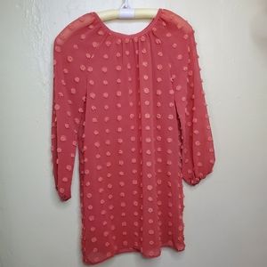 Sheer mini dress size large